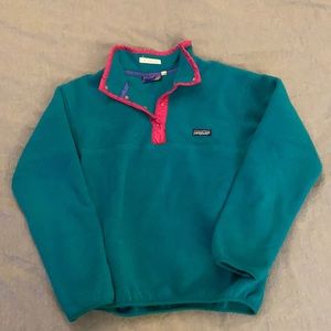 Vintage Patagonia sweater- snap t style size xs